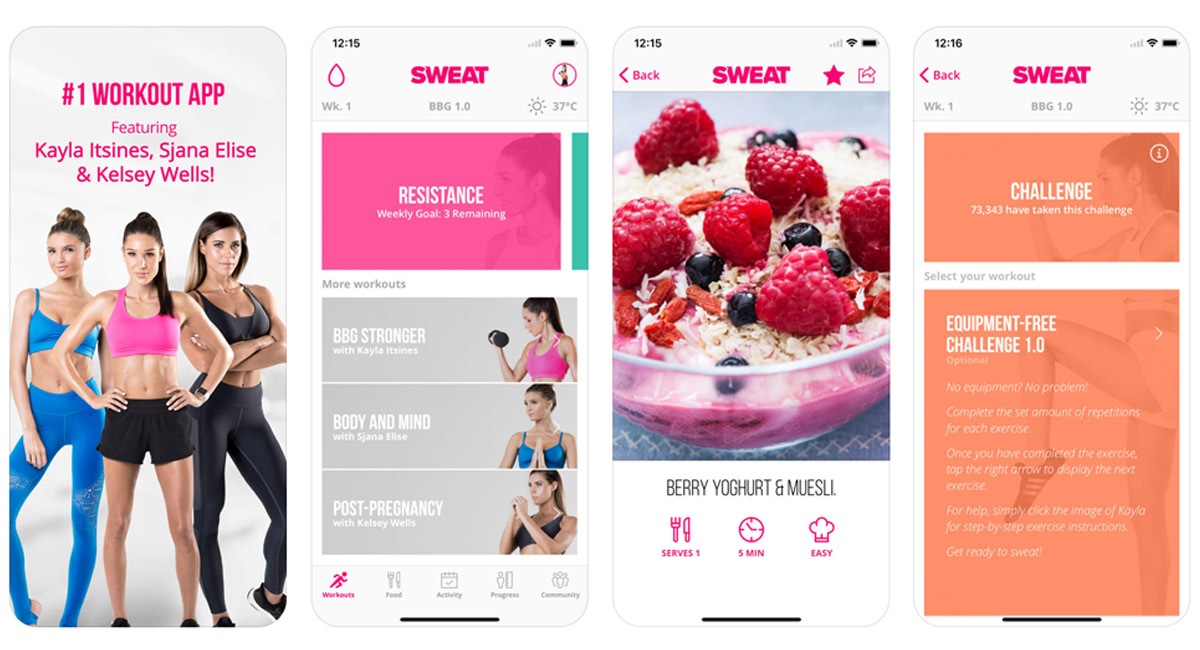 6 Fitness and Weight Loss Apps from https://cartageous.com/blog/