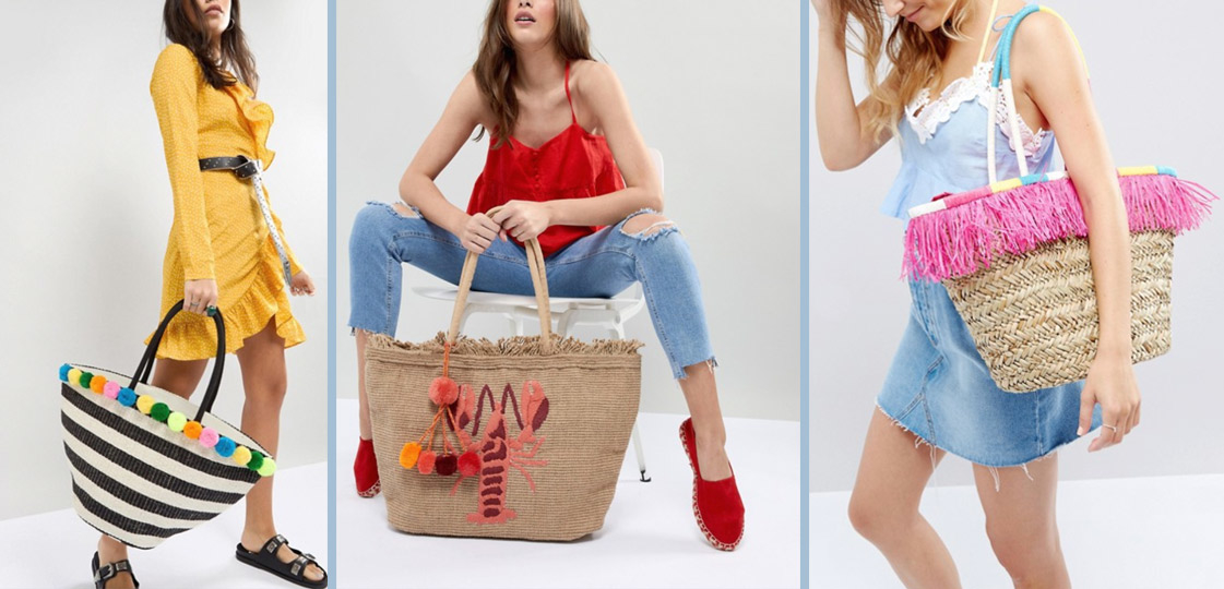 13 Cute Beach Bags from ASOS | Cartageous.com/Blog