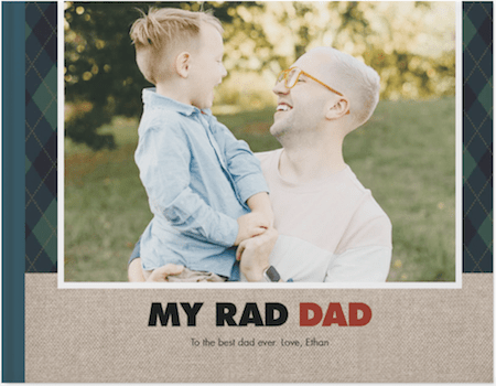 9 Great Father's Day Gifts from Shutterfly | Cartageous.com/Blog